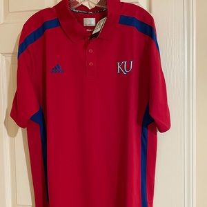Men’s KU Adidas Polo